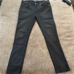 Faded black Gap jeans